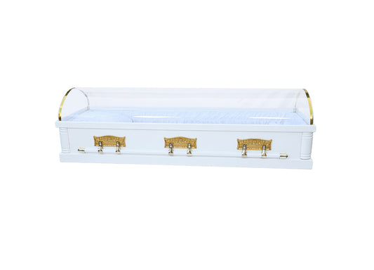 Last Supper Acrylic Clear Top Casket