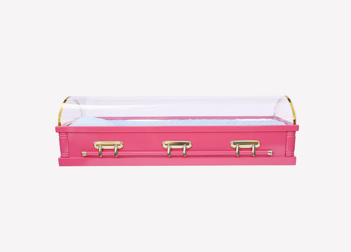 Acrylic Clear Top Casket