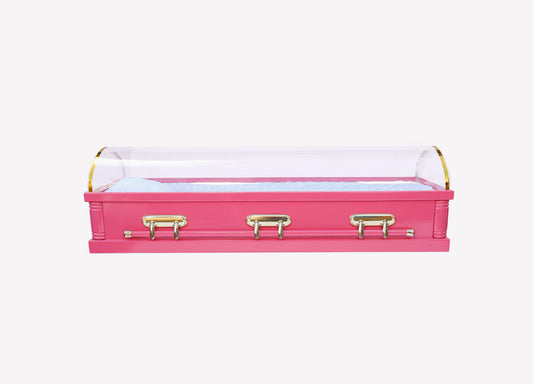 Acrylic Clear Top Casket