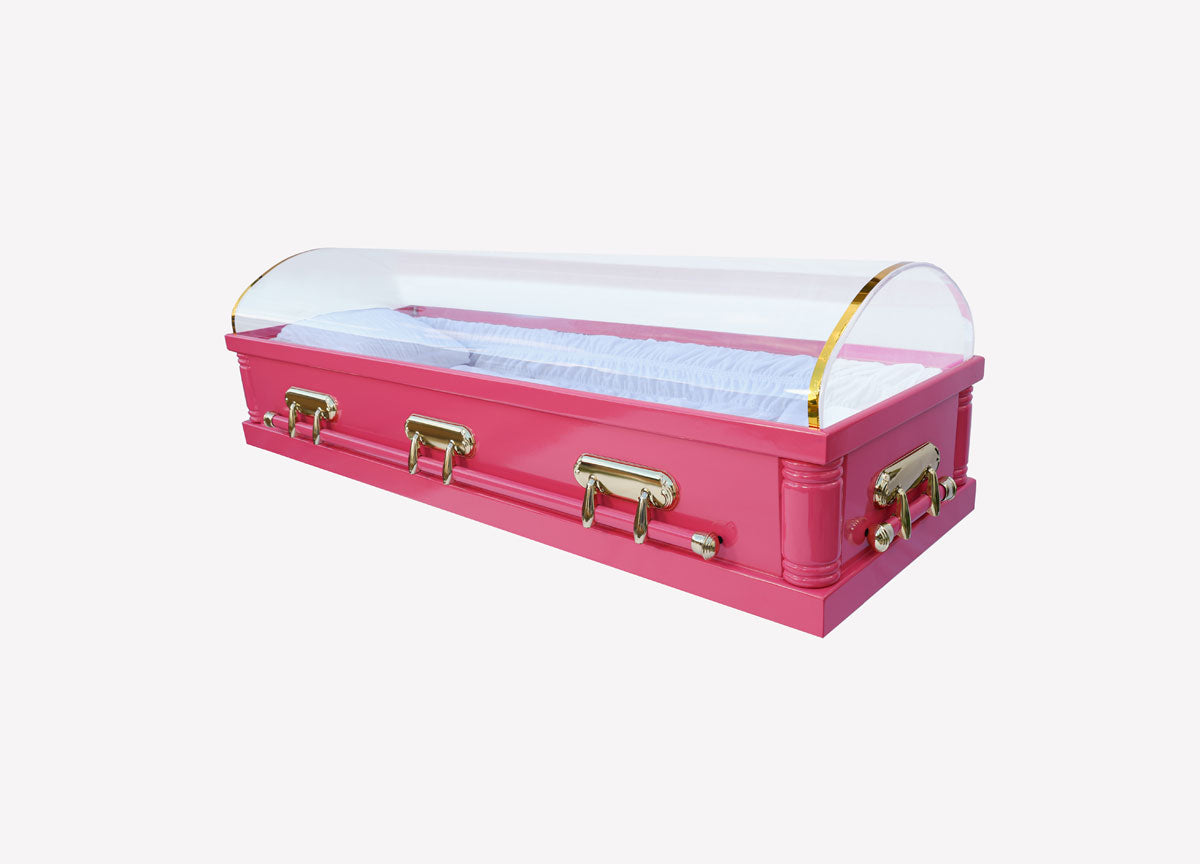 Acrylic Clear Top Casket