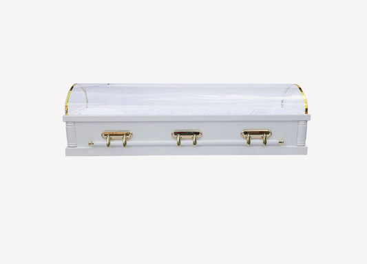 Acrylic Clear Top Casket