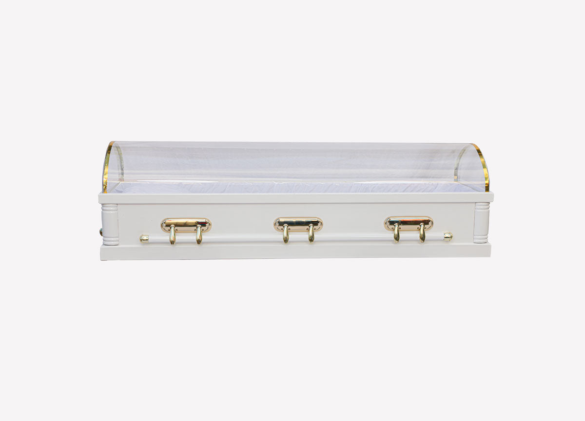 Acrylic Clear Top Casket